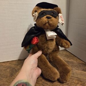 Ganz Heritage Collection Juan Teddy Bear with Black Cape and Mask